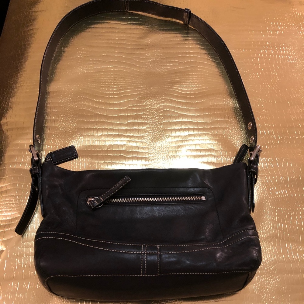 Pre-owned Coach Convertible Strap Bag, Black